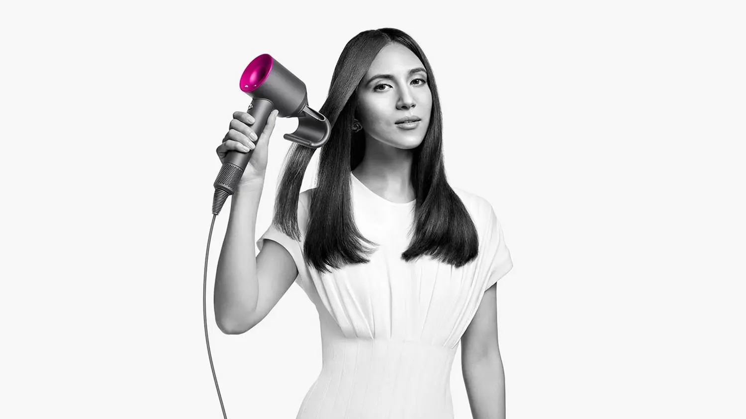 Suszarka do włosów Dyson Supersonic HD07 stal/fuksja
